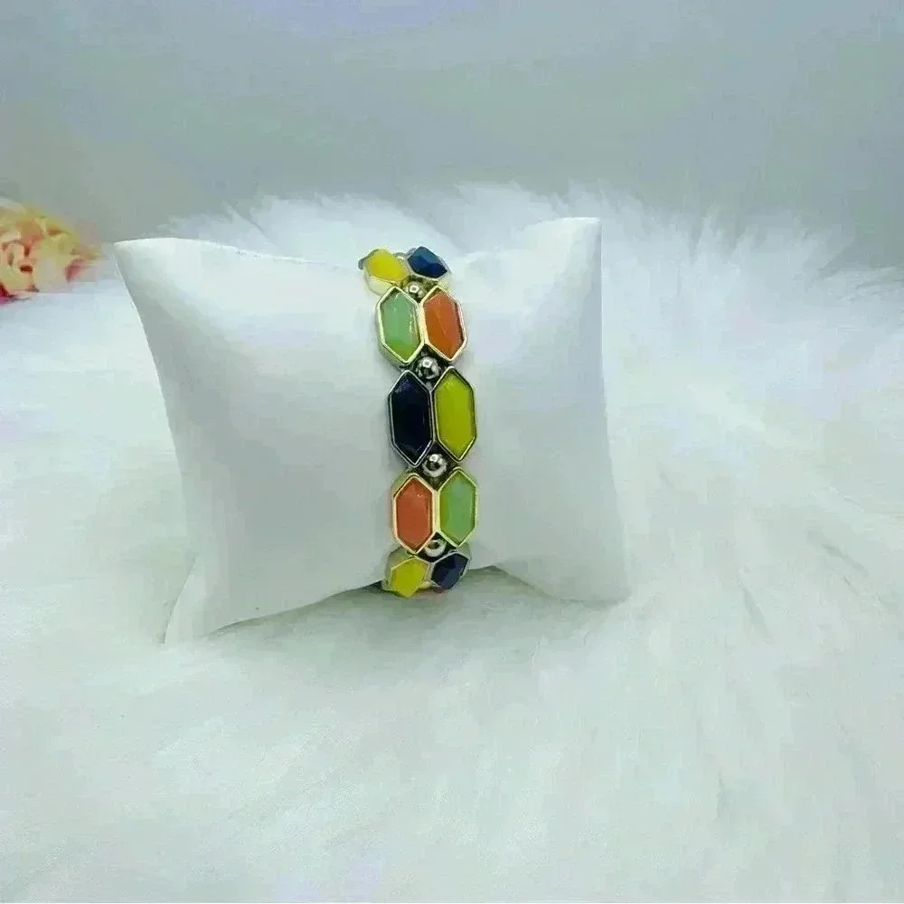 Multicolor Statement Bracelet